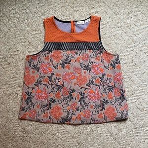 ANTHROPOLOGIE Patterned Tank